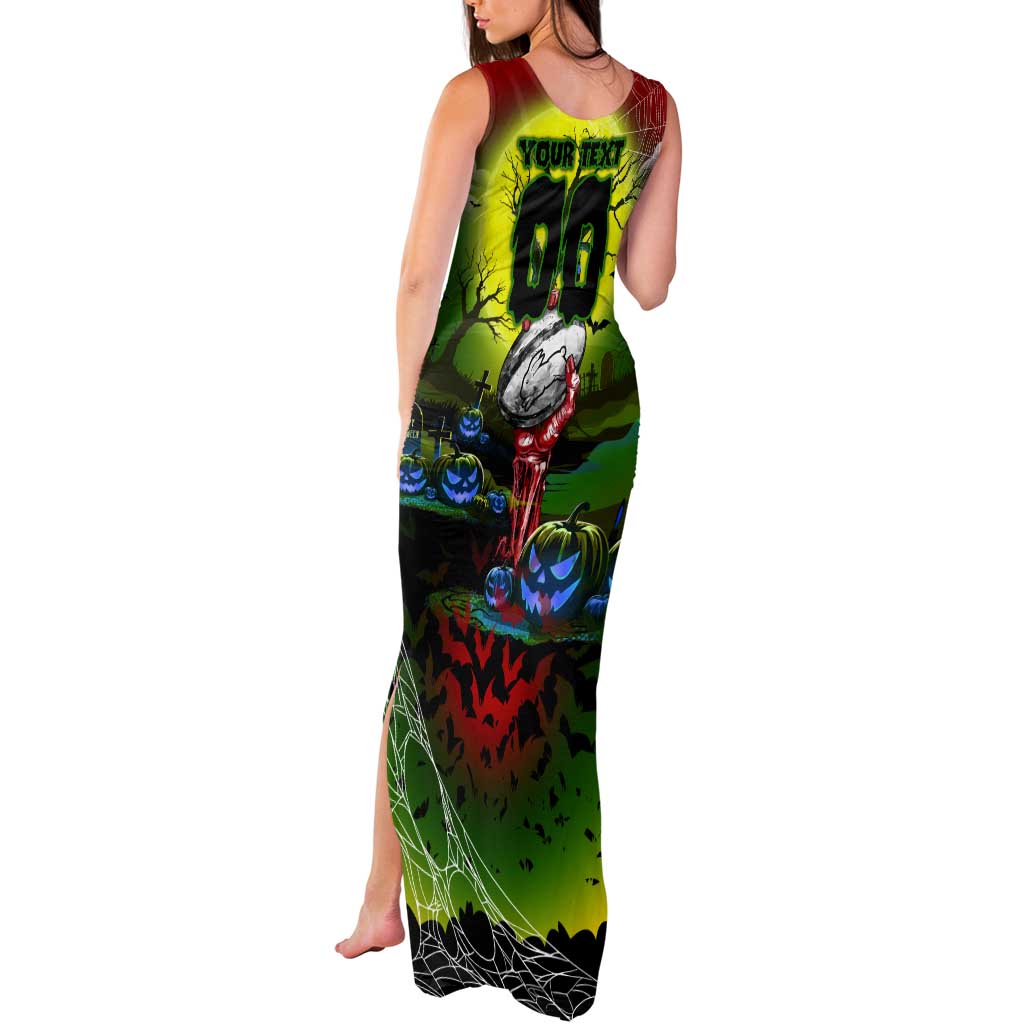 We Are Rabbitohs Halloween Tank Maxi Dress Pumpkin Scary Spooky Season - Aussie Hoodie