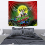 We Are Rabbitohs Halloween Tapestry Pumpkin Scary Spooky Season - Aussie Hoodie