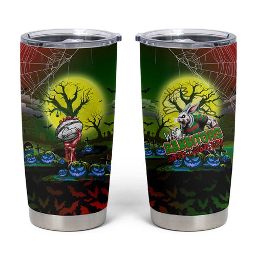 We Are Rabbitohs Halloween Tumbler Cup Pumpkin Scary Spooky Season - Aussie Hoodie