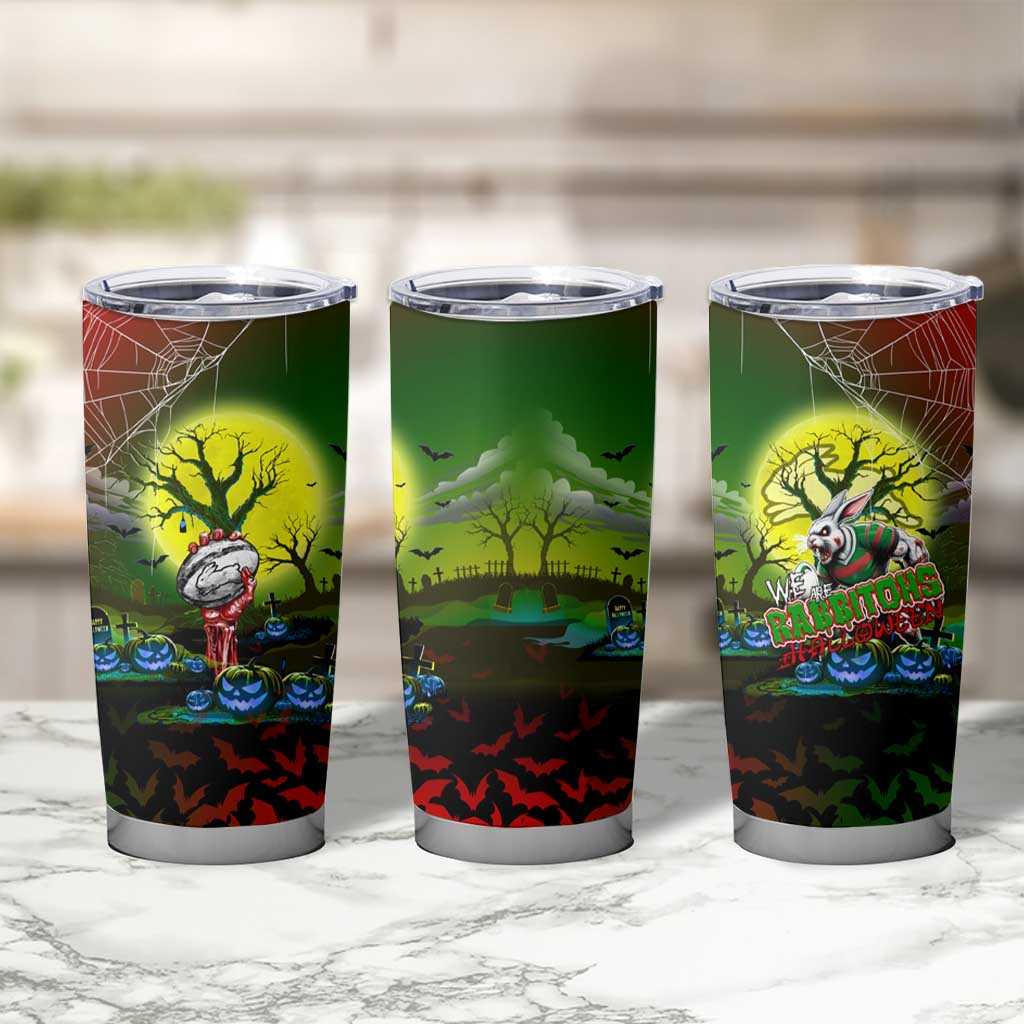 We Are Rabbitohs Halloween Tumbler Cup Pumpkin Scary Spooky Season - Aussie Hoodie