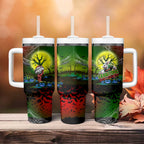 We Are Rabbitohs Halloween Tumbler With Handle Pumpkin Scary Spooky Season - Aussie Hoodie