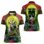 We Are Rabbitohs Halloween Women Polo Shirt Pumpkin Scary Spooky Season - Aussie Hoodie