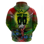 We Are Rabbitohs Halloween Zip Hoodie Pumpkin Scary Spooky Season - Aussie Hoodie