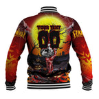 We Are Dragons Halloween Baseball Jacket Pumpkin Scary Spooky Season - Aussie Hoodie