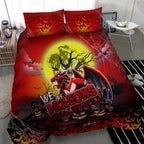 We Are Dragons Halloween Bedding Set Pumpkin Scary Spooky Season - Aussie Hoodie