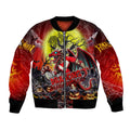 We Are Dragons Halloween Bomber Jacket Pumpkin Scary Spooky Season - Aussie Hoodie
