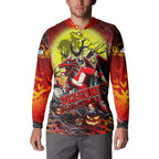 We Are Dragons Halloween Button Sweatshirt Pumpkin Scary Spooky Season - Aussie Hoodie