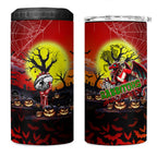 We Are Dragons Halloween 4 in 1 Can Cooler Tumbler Pumpkin Scary Spooky Season - Aussie Hoodie