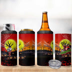 We Are Dragons Halloween 4 in 1 Can Cooler Tumbler Pumpkin Scary Spooky Season - Aussie Hoodie
