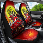 We Are Dragons Halloween Car Seat Cover Pumpkin Scary Spooky Season - Aussie Hoodie