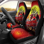 We Are Dragons Halloween Car Seat Cover Pumpkin Scary Spooky Season - Aussie Hoodie