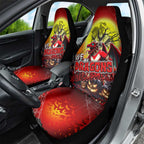 We Are Dragons Halloween Car Seat Cover Pumpkin Scary Spooky Season - Aussie Hoodie