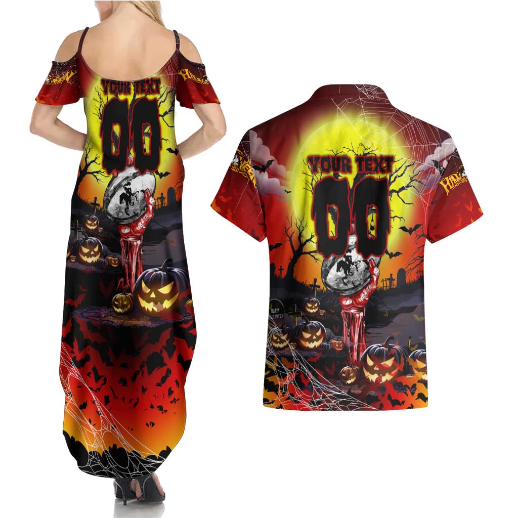 We Are Dragons Halloween Couples Matching Summer Maxi Dress and Hawaiian Shirt Pumpkin Scary Spooky Season - Aussie Hoodie