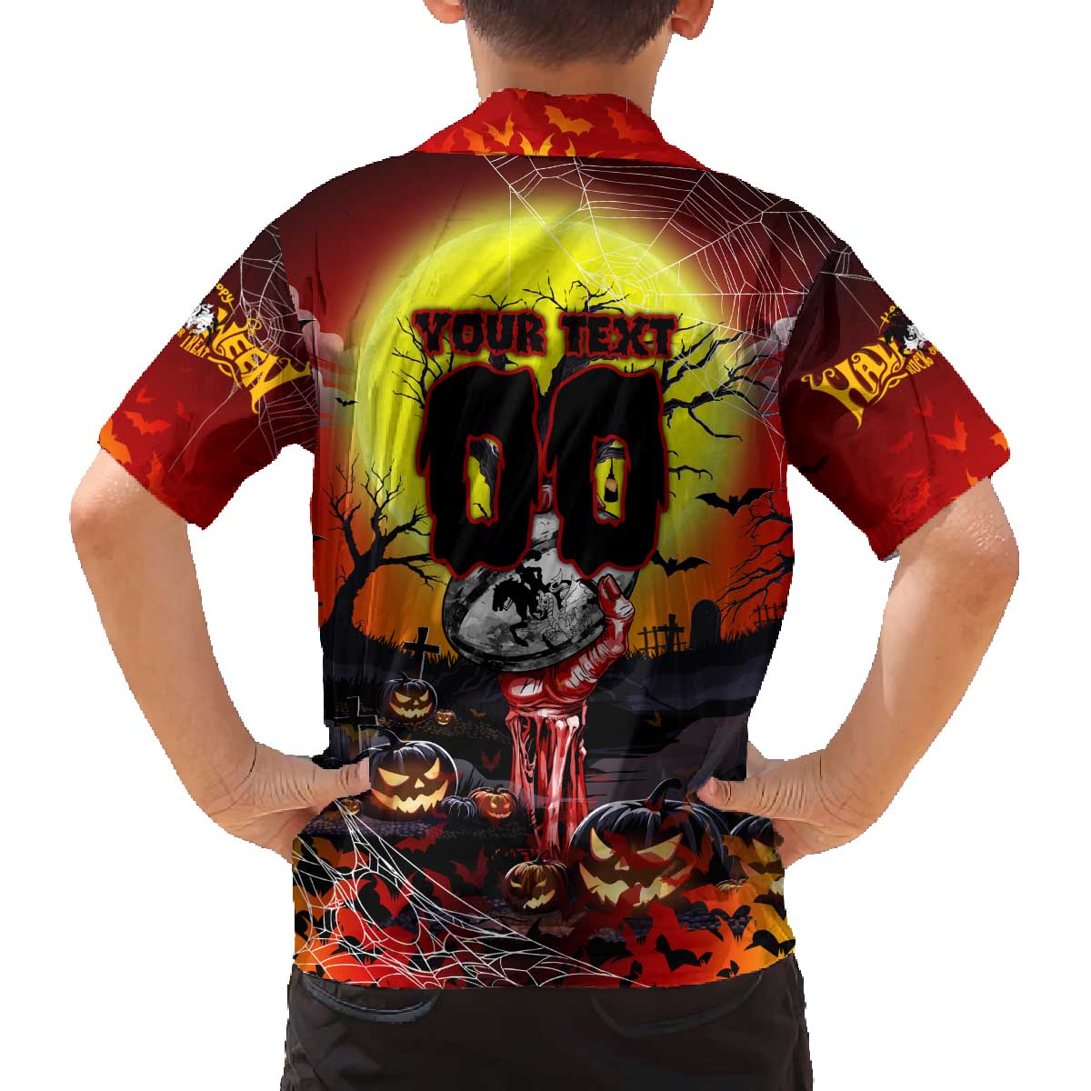 We Are Dragons Halloween Family Matching Off The Shoulder Long Sleeve Dress and Hawaiian Shirt Pumpkin Scary Spooky Season - Aussie Hoodie