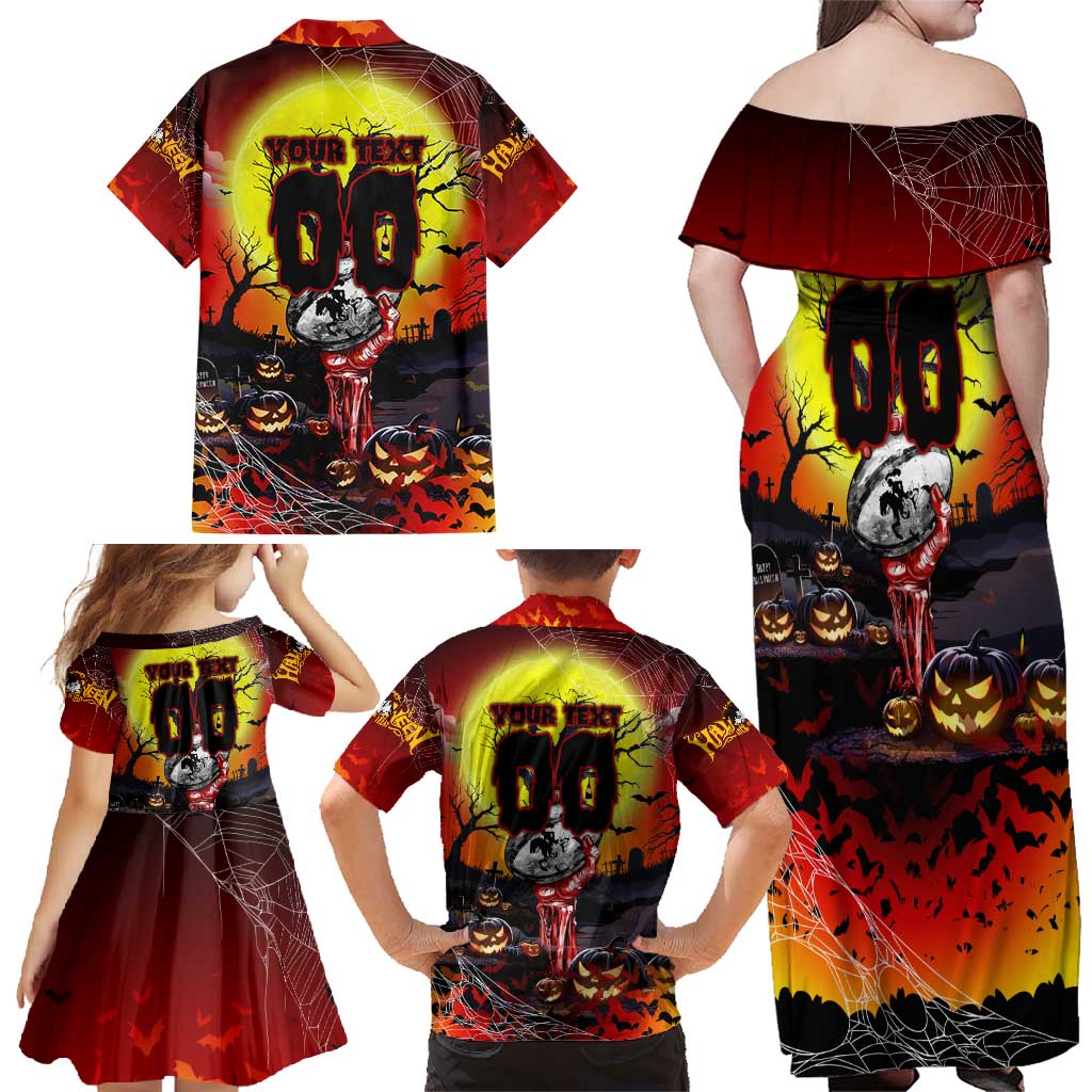 We Are Dragons Halloween Family Matching Off Shoulder Maxi Dress and Hawaiian Shirt Pumpkin Scary Spooky Season - Aussie Hoodie
