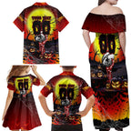 We Are Dragons Halloween Family Matching Off Shoulder Maxi Dress and Hawaiian Shirt Pumpkin Scary Spooky Season - Aussie Hoodie