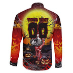 We Are Dragons Halloween Family Matching Off Shoulder Maxi Dress and Hawaiian Shirt Pumpkin Scary Spooky Season - Aussie Hoodie