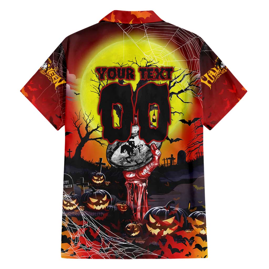 We Are Dragons Halloween Family Matching Short Sleeve Bodycon Dress and Hawaiian Shirt Pumpkin Scary Spooky Season - Aussie Hoodie