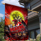 We Are Dragons Halloween Garden Flag Pumpkin Scary Spooky Season - Aussie Hoodie
