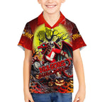 We Are Dragons Halloween Hawaiian Shirt Pumpkin Scary Spooky Season - Aussie Hoodie