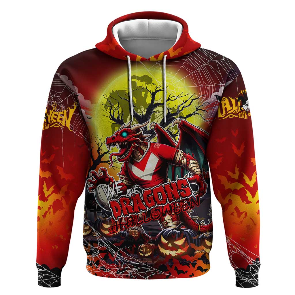 We Are Dragons Halloween Hoodie Pumpkin Scary Spooky Season - Aussie Hoodie