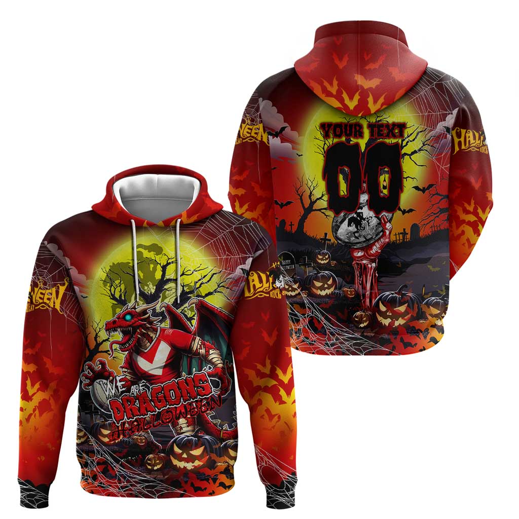 We Are Dragons Halloween Hoodie Pumpkin Scary Spooky Season - Aussie Hoodie