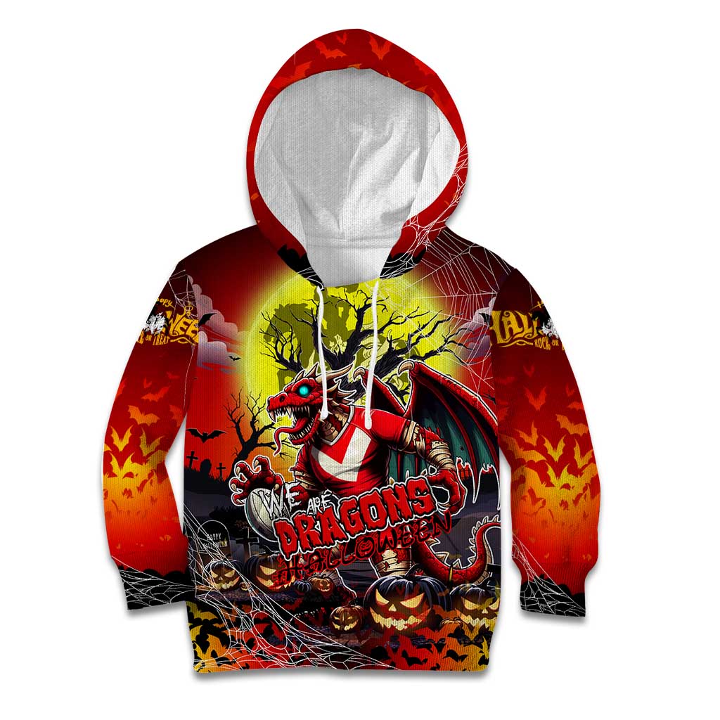 We Are Dragons Halloween Kid Hoodie Pumpkin Scary Spooky Season - Aussie Hoodie