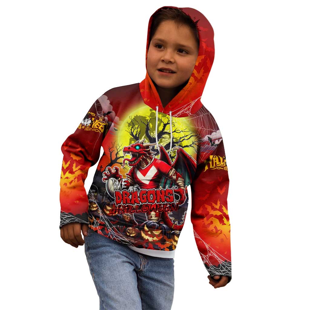 We Are Dragons Halloween Kid Hoodie Pumpkin Scary Spooky Season - Aussie Hoodie