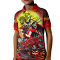 We Are Dragons Halloween Kid Polo Shirt Pumpkin Scary Spooky Season - Aussie Hoodie
