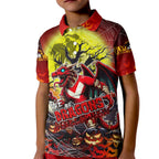 We Are Dragons Halloween Kid Polo Shirt Pumpkin Scary Spooky Season - Aussie Hoodie