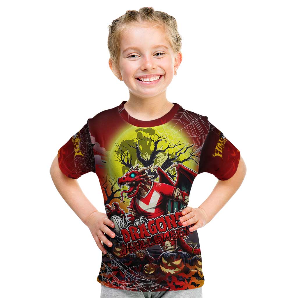 We Are Dragons Halloween Kid T Shirt Pumpkin Scary Spooky Season - Aussie Hoodie