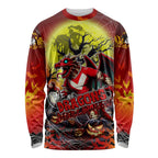 We Are Dragons Halloween Long Sleeve Shirt Pumpkin Scary Spooky Season - Aussie Hoodie