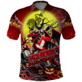 We Are Dragons Halloween Polo Shirt Pumpkin Scary Spooky Season - Aussie Hoodie