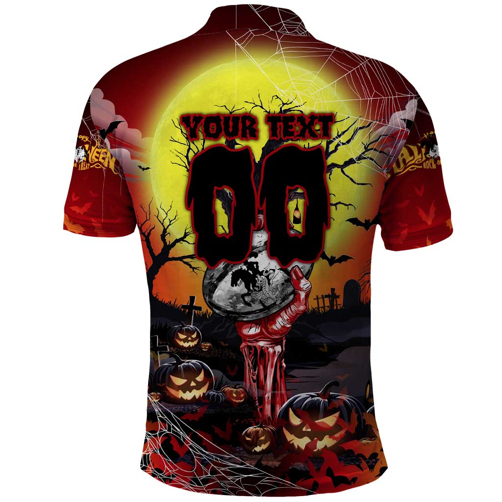 We Are Dragons Halloween Polo Shirt Pumpkin Scary Spooky Season - Aussie Hoodie