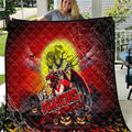 We Are Dragons Halloween Quilt Pumpkin Scary Spooky Season - Aussie Hoodie