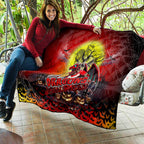 We Are Dragons Halloween Quilt Pumpkin Scary Spooky Season - Aussie Hoodie
