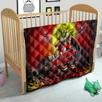 We Are Dragons Halloween Quilt Pumpkin Scary Spooky Season - Aussie Hoodie