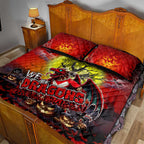 We Are Dragons Halloween Quilt Bed Set Pumpkin Scary Spooky Season - Aussie Hoodie