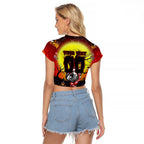 We Are Dragons Halloween Raglan Cropped T Shirt Pumpkin Scary Spooky Season - Aussie Hoodie