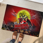 We Are Dragons Halloween Rubber Doormat Pumpkin Scary Spooky Season - Aussie Hoodie