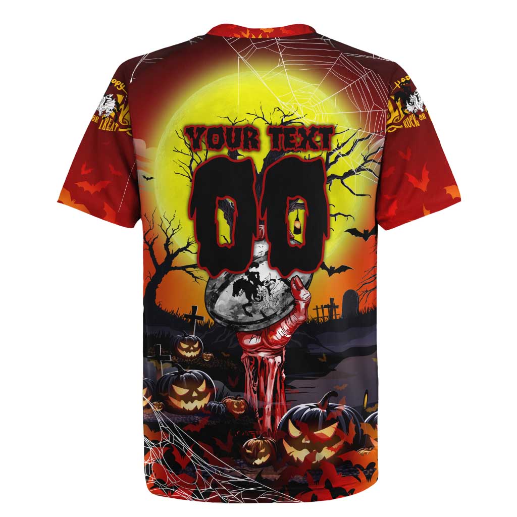We Are Dragons Halloween Rugby Jersey Pumpkin Scary Spooky Season - Aussie Hoodie