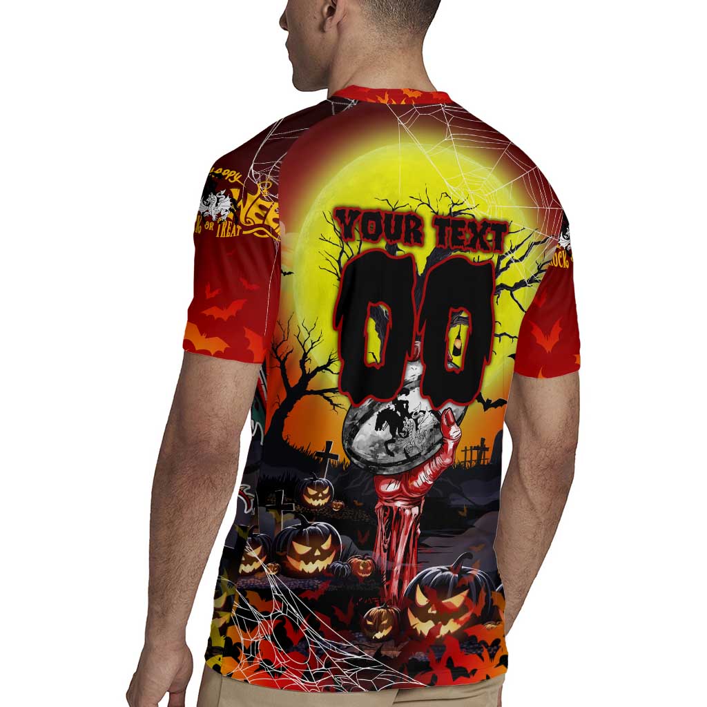 We Are Dragons Halloween Rugby Jersey Pumpkin Scary Spooky Season - Aussie Hoodie