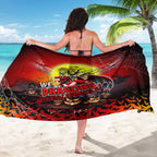 We Are Dragons Halloween Sarong Pumpkin Scary Spooky Season - Aussie Hoodie