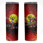 We Are Dragons Halloween Skinny Tumbler Pumpkin Scary Spooky Season - Aussie Hoodie
