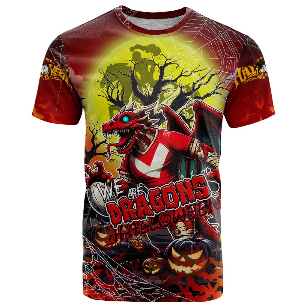 We Are Dragons Halloween T Shirt Pumpkin Scary Spooky Season - Aussie Hoodie