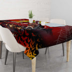 We Are Dragons Halloween Tablecloth Pumpkin Scary Spooky Season - Aussie Hoodie