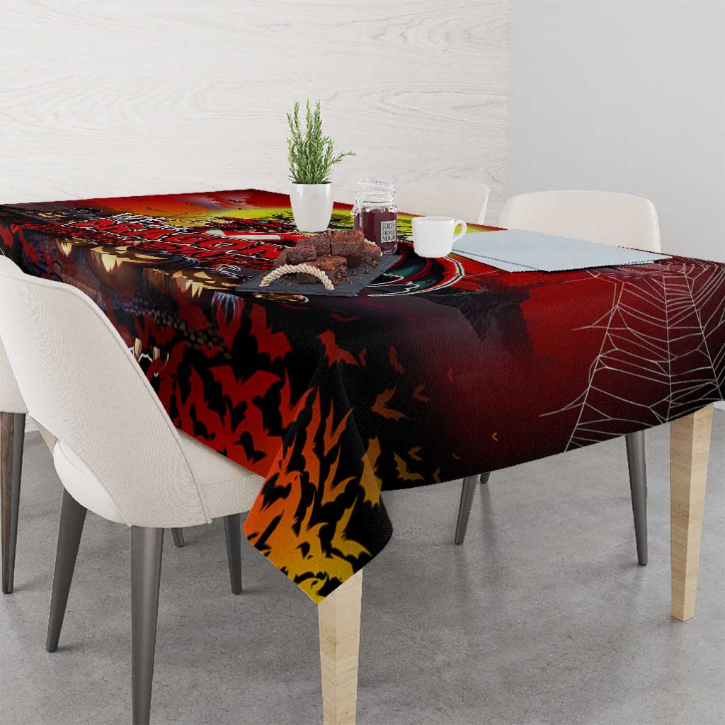 We Are Dragons Halloween Tablecloth Pumpkin Scary Spooky Season - Aussie Hoodie