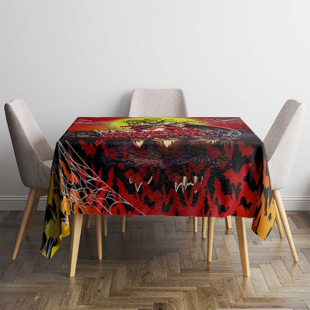 We Are Dragons Halloween Tablecloth Pumpkin Scary Spooky Season - Aussie Hoodie
