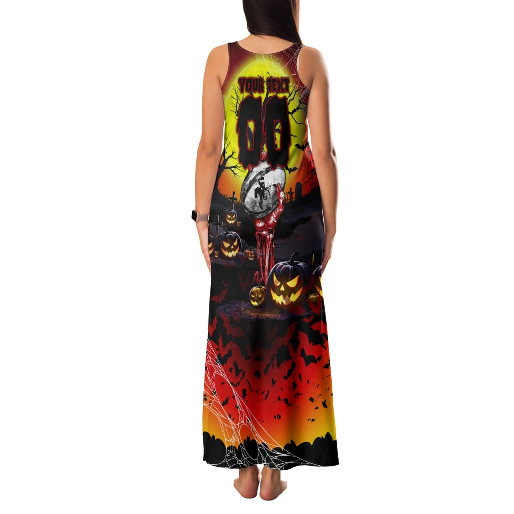 We Are Dragons Halloween Tank Maxi Dress Pumpkin Scary Spooky Season - Aussie Hoodie