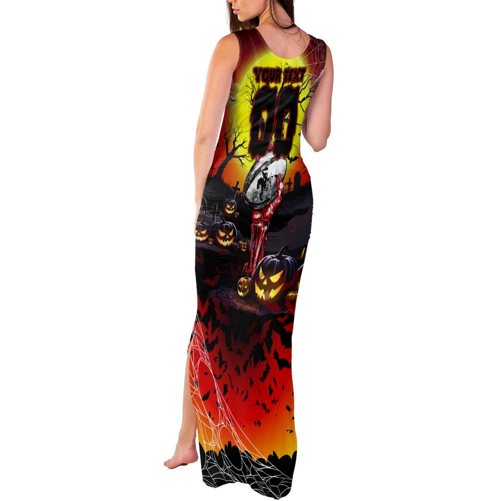 We Are Dragons Halloween Tank Maxi Dress Pumpkin Scary Spooky Season - Aussie Hoodie
